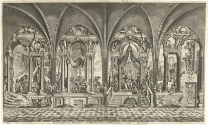Schilderijen in de refter van de Sint-Michielsabdij, Antwerpen